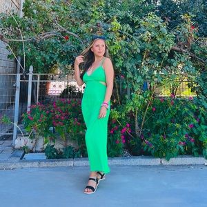 Forever 21 green dress